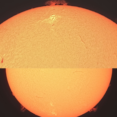 太陽面（5月20日）