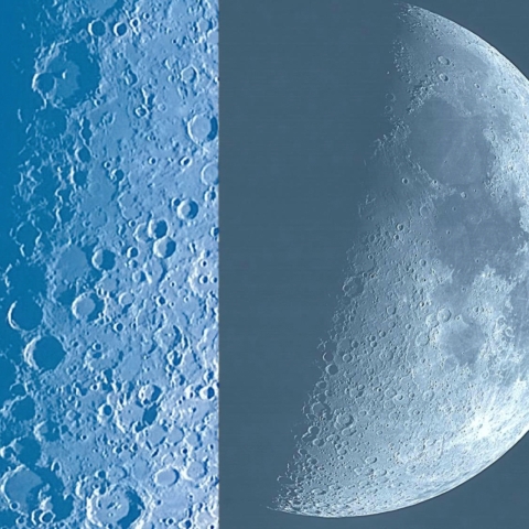 月面X（5月27日、日没2時間前）