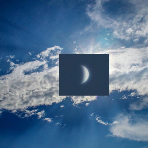 梅雨の晴れ間の金星