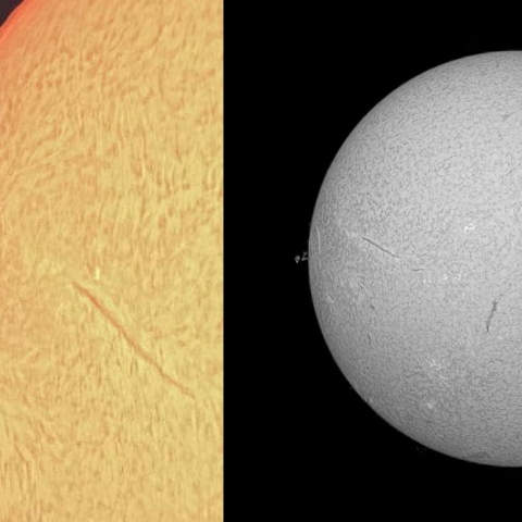 太陽面（8月11日）