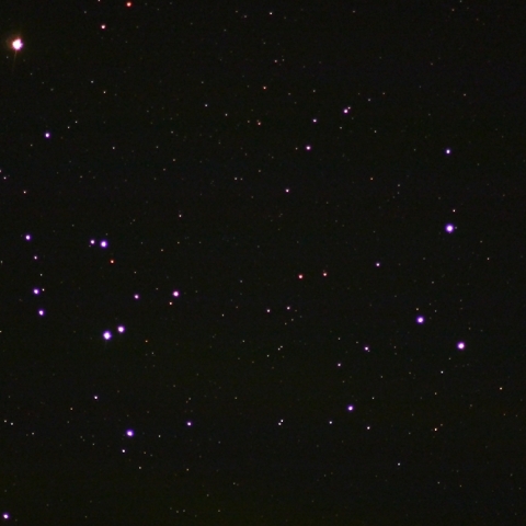 ヒアデス星団の中心部分