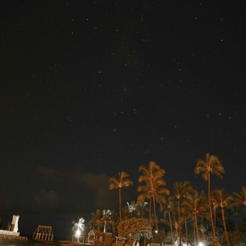 南の島に 横たわるさそり座