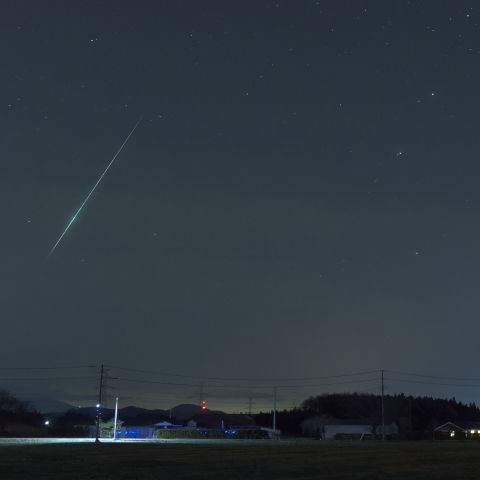 ふたご座流星群2023
