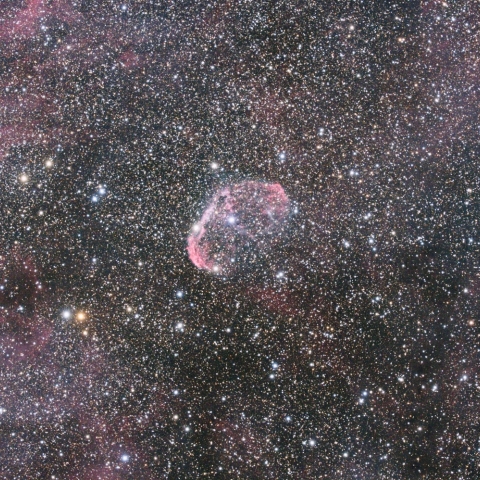 三日月星雲　NGC6888 