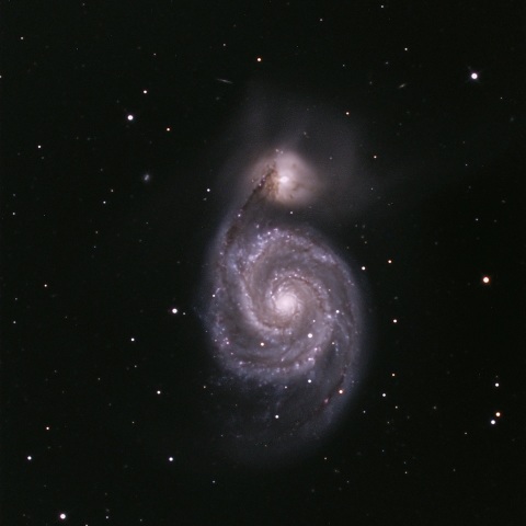 子持ち銀河　M51