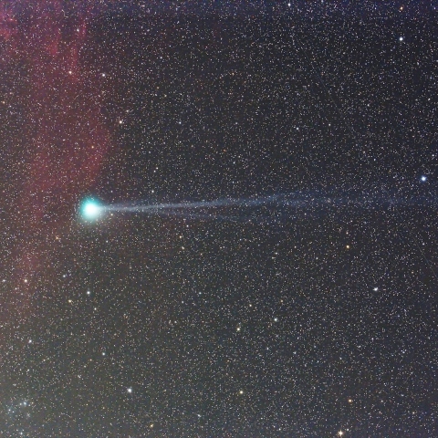 ジャック彗星と勾玉星雲