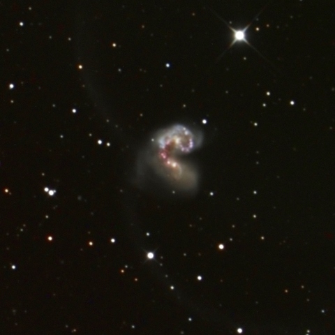 アンテナ銀河　NGC4038  NGC4039