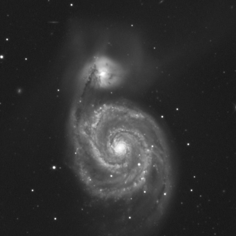 子持ち銀河　M51