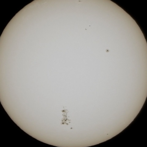 2024.5.10 巨大な黒点群に遭遇