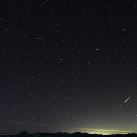 北天のしし座流星群2009