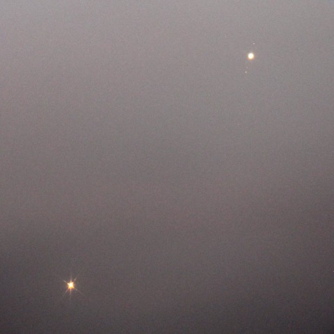 金星木星大接近