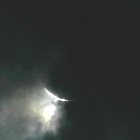 皆既日食於上海