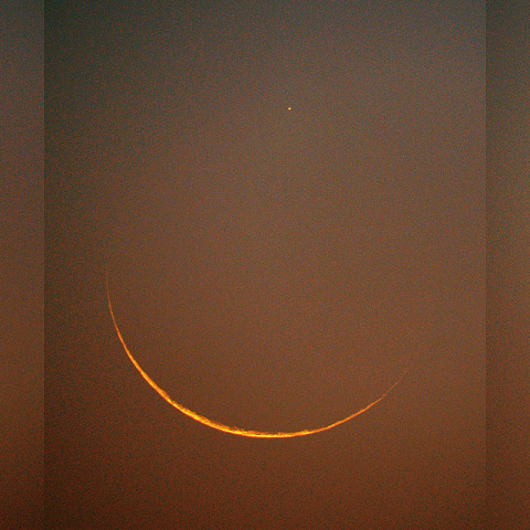 水星食・出現（連続写真）