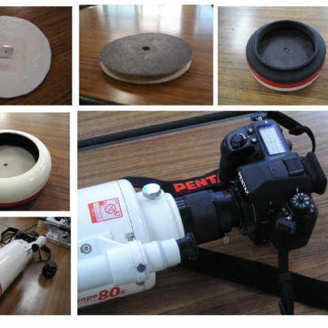 ピンホールレンズによる月の撮影（２）資料