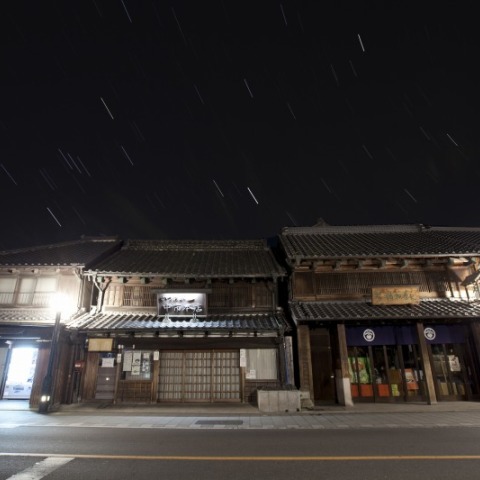 蔵造りの街・川越と沈むオリオン座