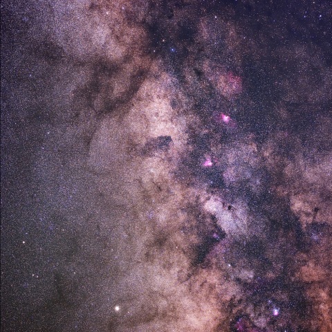 いて座～たて座の天の川