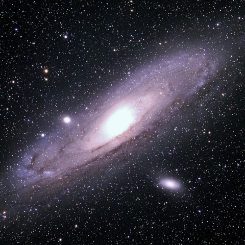 今季初撮りのアンドロメダ銀河