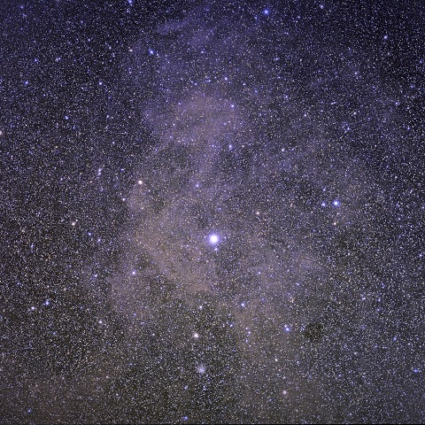 北極星付近の分子雲