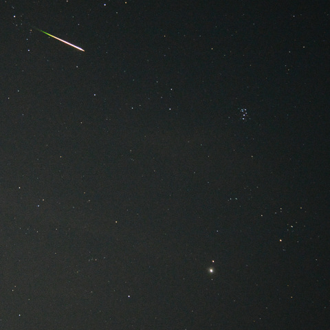 2024年8月13日のペルセウス座流星群１