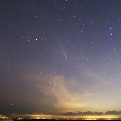 2024年10月20日の紫金山・アトラス彗星(1)