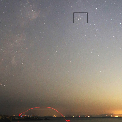 2024年11月03日 天の川付近の紫金山・アトラス彗星(2)