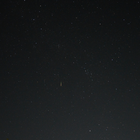 2016年8月8日のペルセウス座流星群