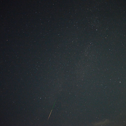 2020年8月13日のペルセウス座流星群
