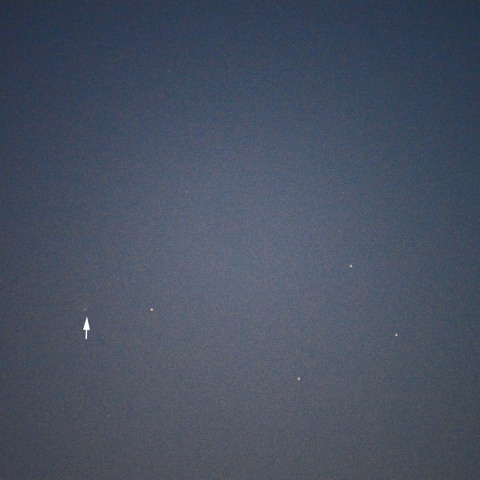 2021年12月19日のレナード彗星