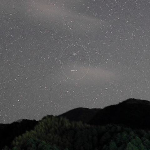 小惑星2012ＤＡ14と人工衛星の接近