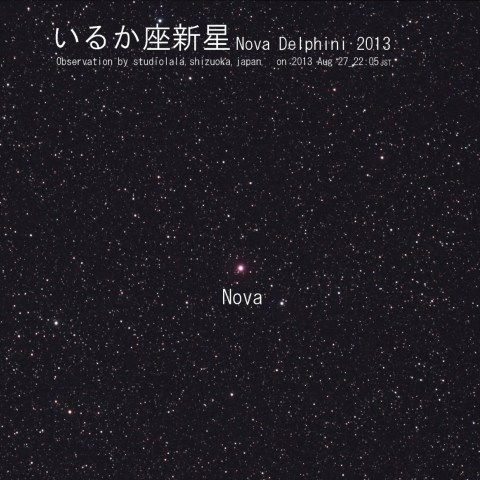 いるか座新星2013