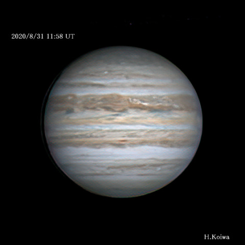 2020/08/31 木星