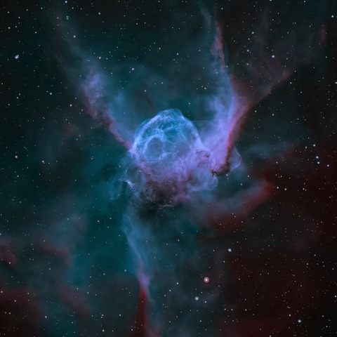 トールの兜星雲(NGC2359)