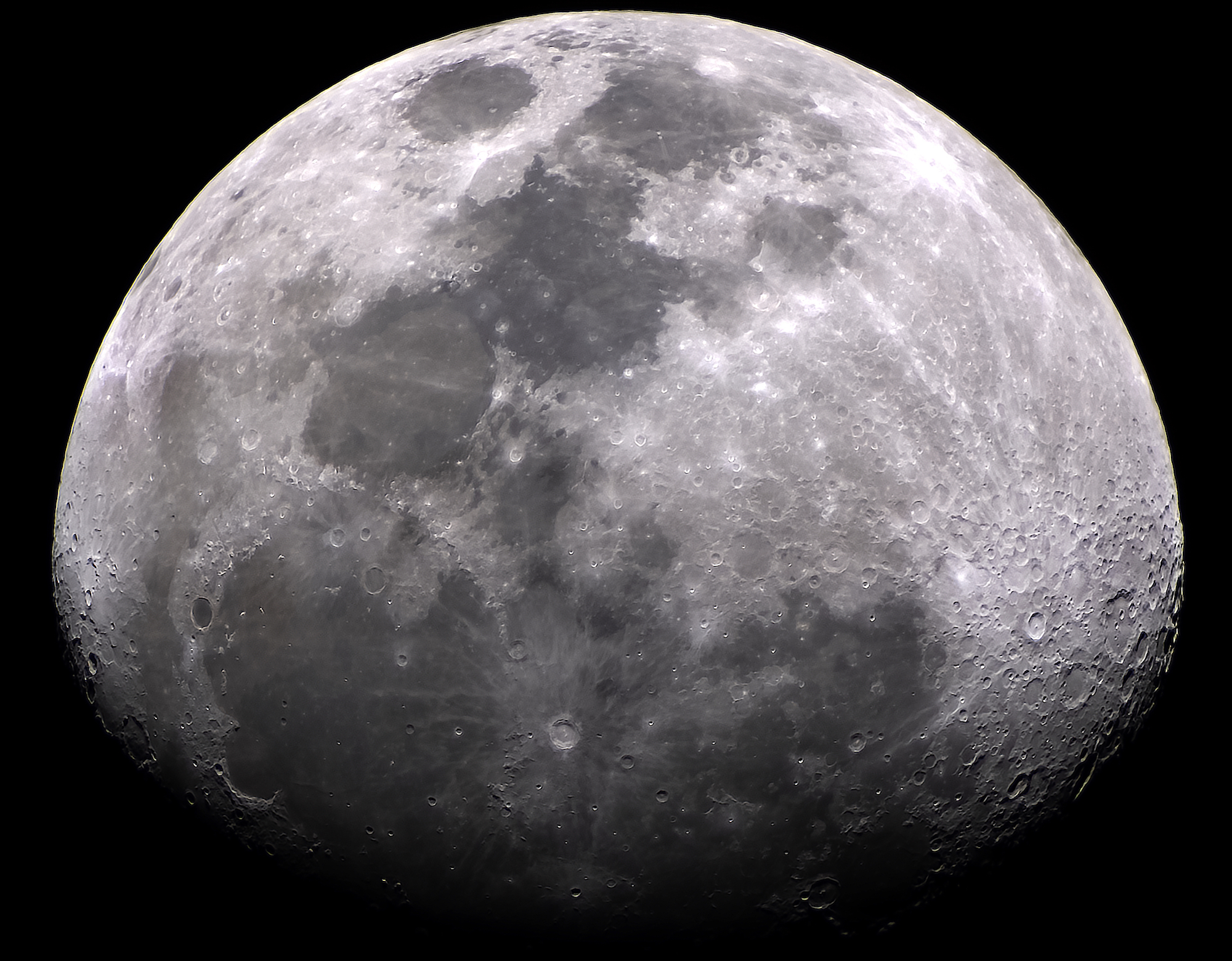 50941: ペンタックス 75EDHF Ⅲによる月 by Masahiko Imajo - 天体写真