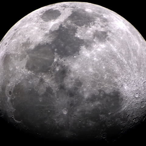 ペンタックス 75EDHF Ⅲによる月