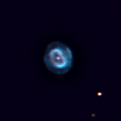 再び 青い雪玉星雲 再処理