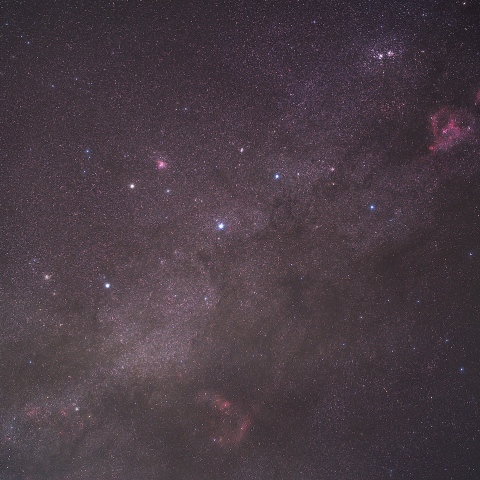 カシオペア座付近