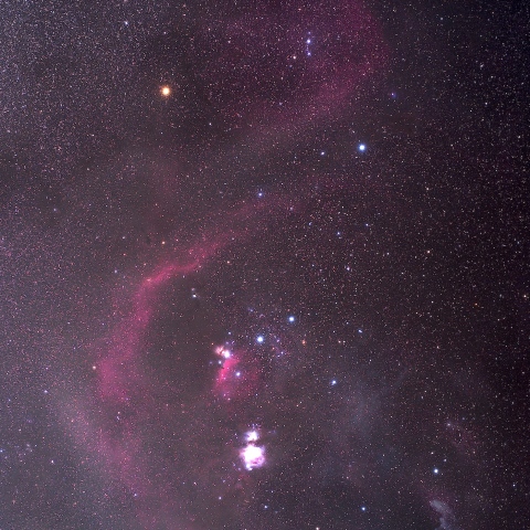 オリオン座付近　再処理版