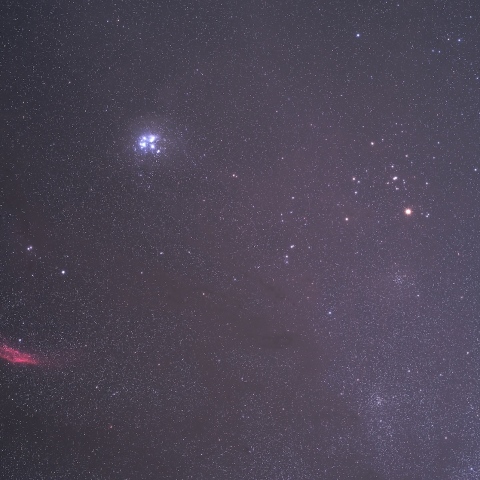 プレアデス・ヒアデス・カリフォルニア星雲等々