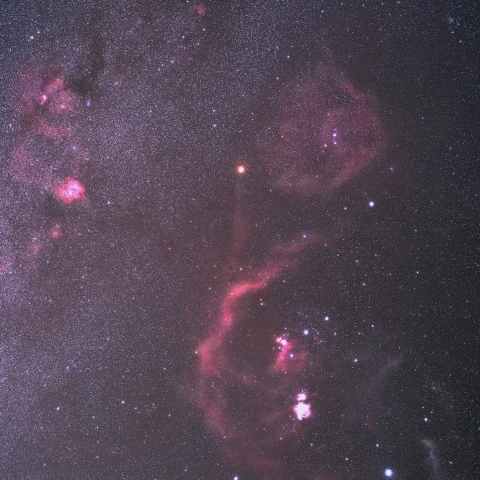 オリオン座周辺