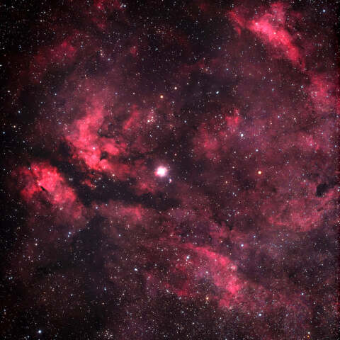 はくちょう座　サドル付近