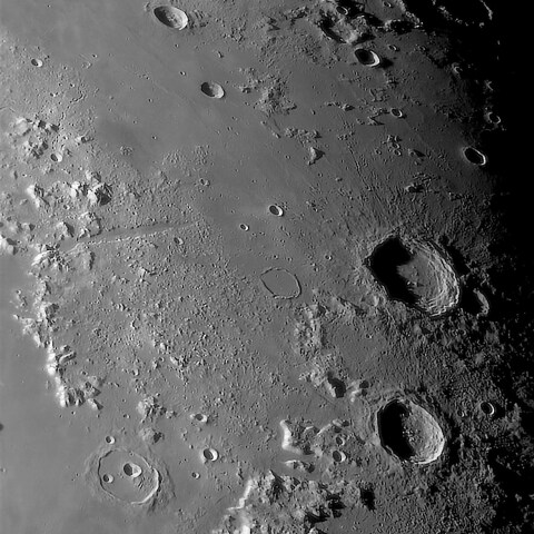 氷の海、アルプス山脈・谷、アリストテレス、エウドクソス、カッシーニ等