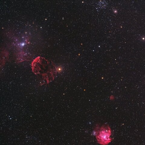 モンキー星雲 クラゲ星雲 M35