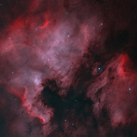 北アメリカ星雲　ペリカン星雲