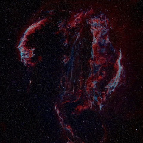 はくちょう座　網状星雲