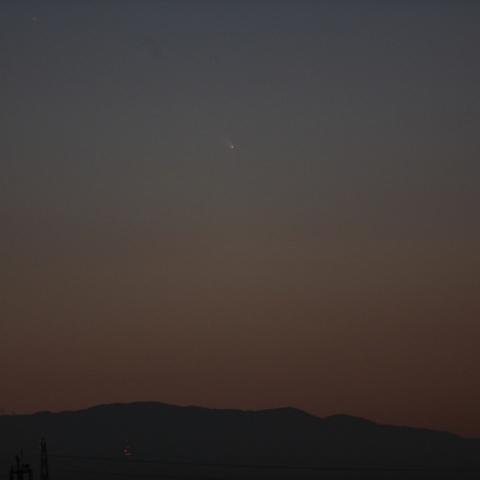 快晴！パンスターズ彗星