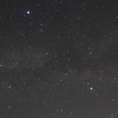 夏の大三角と天の川銀河