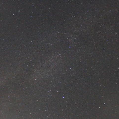 名残の夏の大三角