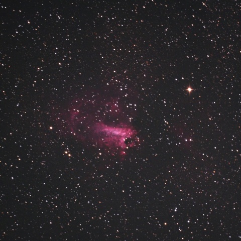 M17 オメガ星雲　いて座