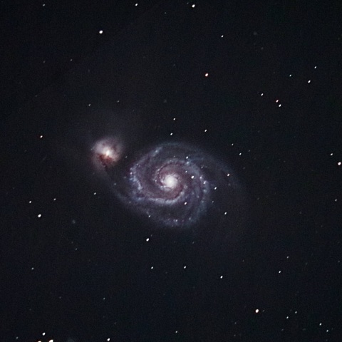 M51 子持ち銀河