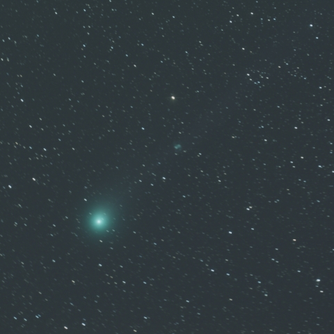ラブジョイ彗星（C/2014 Q2）とM76